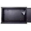 GETFORT WGF02-54/35/12-WSB Βάση 2U 19 ιντσών 540x350x120mm μαύρη