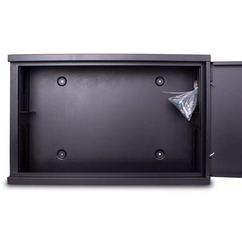 GETFORT WGF02-54/35/12-WSB Βάση 2U 19 ιντσών 540x350x120mm μαύρη