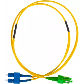 GETFORT Καλώδιο patch οπτικής ίνας Single-Mode SC/UPC σε SC/APC Duplex 5m LSZH