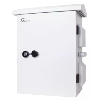 Getfort αεροστεγές κουτί ιστού 300x200x400 mm IP65 ABS ανοιχτό γκρι