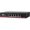 GETFORT GF-106-4PG-S-65 switch Gigabit PoE+ 5 θυρών (4 θύρες PoE+, 65W, 1 SFP) Desktop/Wall-Mount