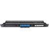 Getfort patch panel αρθρωτό 1U 24 θυρών μαύρο