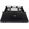 GETFORT GF-FO-MOD patch panel οπτικών ινών για rack 1U 19 ιντσών, 3 υποδοχές μονάδων, μαύρο