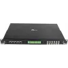 GETFORT GF-FO-MOD patch panel οπτικών ινών για rack 1U 19 ιντσών, 3 υποδοχές μονάδων, μαύρο