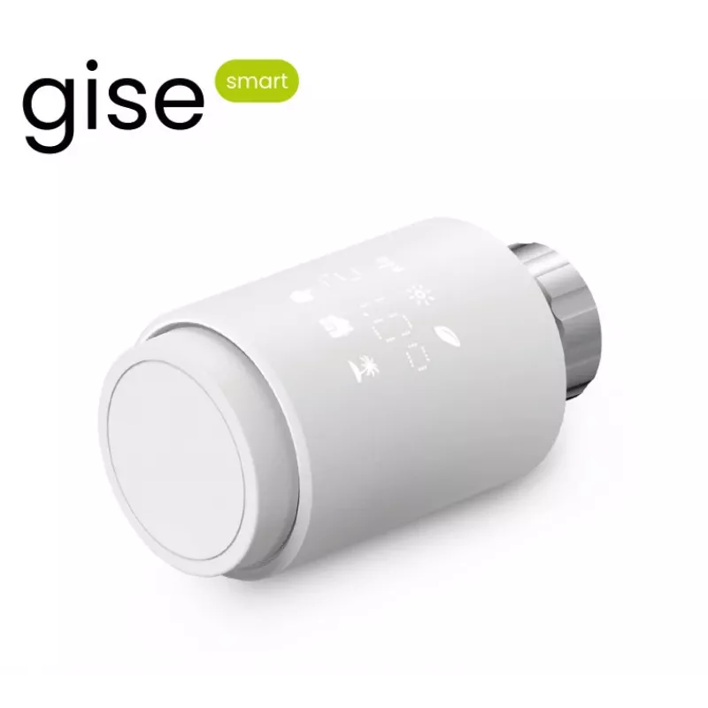 GISE έξυπνη θερμοστατική βαλβίδα καλοριφέρ Zigbee Tuya GTV-ZB