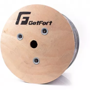 GETFORT CAT.6 U/UTP εξωτερικό ανθεκτικό στην UV αυτοφερόμενο ξηρό καλώδιο δικτύου 305m