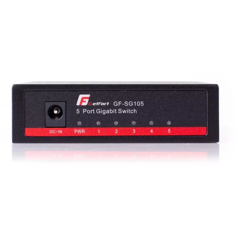 GETFORT SG105 switch Gigabit Ethernet 5 θυρών desktop