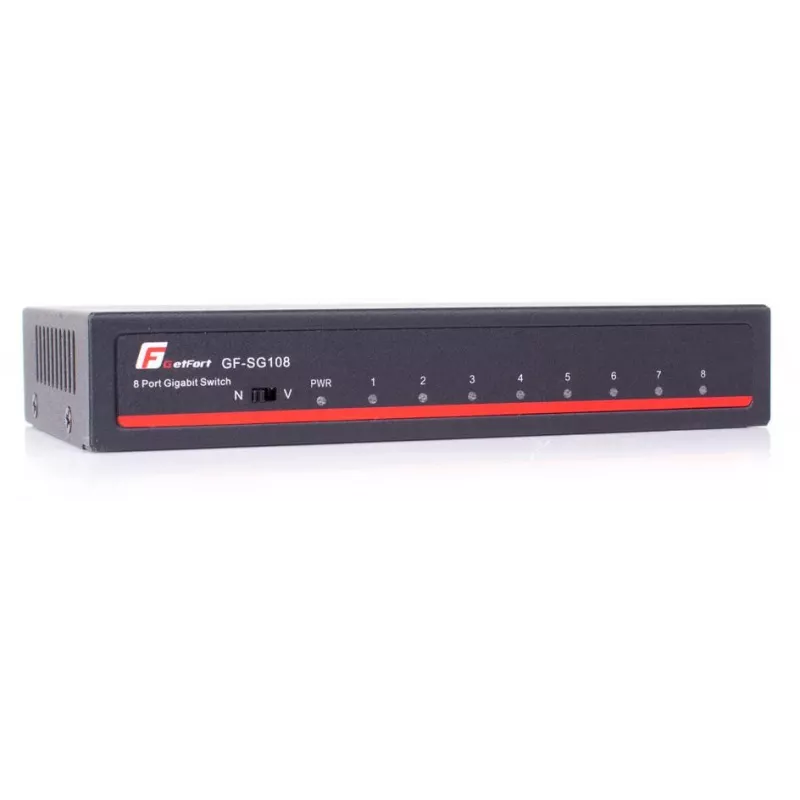 GETFORT SG108 switch Gigabit Ethernet 8 θυρών desktop