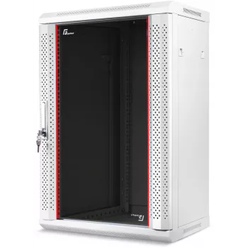 GETFORT 19 ιντσών CALI 18U θήκη rack τοίχου 600x600 γκρι
