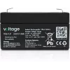 μπαταρία AGM Voltage 6V 1,2Ah VE6-1.2 (διάρκεια ζωής 6-9 έτη)
