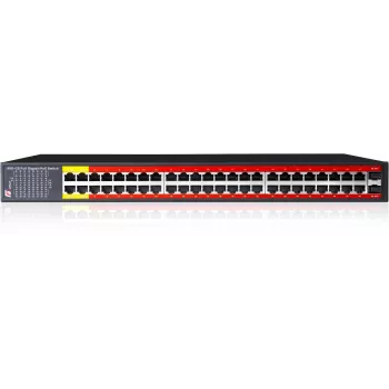 GETFORT GF-148-48PG-2S-800 Managed PoE+ Switch 48 Θυρών Gigabit + 2 SFP 800W