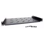 Getfort Ράφι Rack 19 ιντσών 1U 170mm Universal Μαύρο