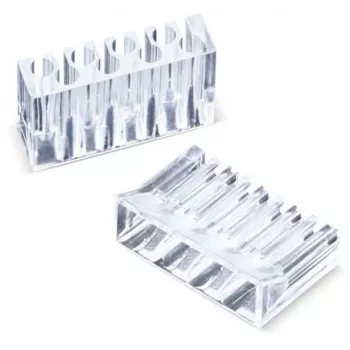 GETFORT Βύσμα Modular RJ45 Cat.6 8P8C UTP με Ενσωματωμένο Οδηγό Καλωδίου (Συσκευασία 100 Τεμ.)