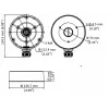 MITON MT-P1280-D8-B Multiswitch 8 Εξόδων με 9 Εισόδους, DiSEqC 2.0, Βύσμα F
