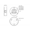 MITON MT-P130-B Κουτί Διακλάδωσης Εξωτερικό IP65 Γκρι ABS Πλαστικό