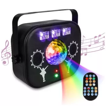 LIGHT4ME MULTIBOX Πολυ-εφέ LED σφαίρα Disco-Laser