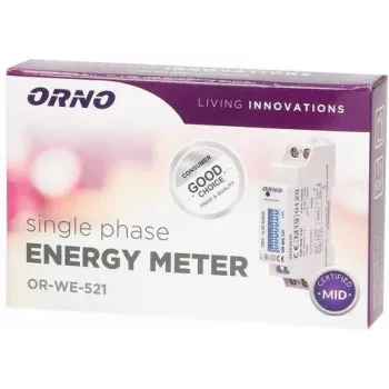 ORNO OR-WE-521 Μονοφασικός μετρητής ενέργειας