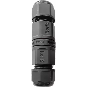 ORNO Ίσιος συνδετήρας καλωδίων IP68 3x4mm² 400V/20A Quick Terminal OR-AE-13620