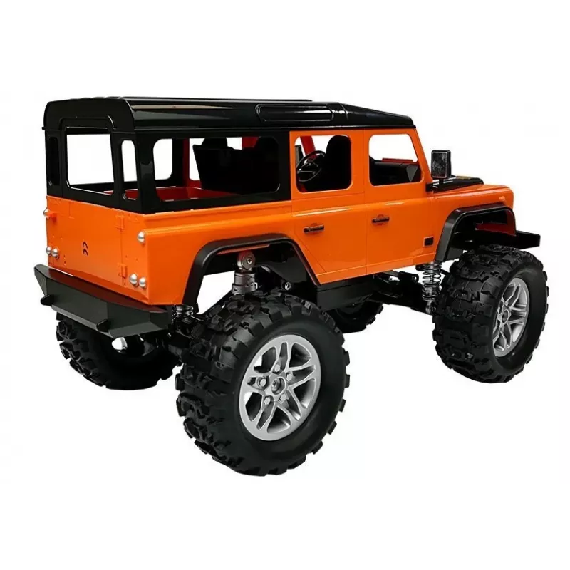 Double E Τηλεχειριζόμενο αυτοκίνητο Land Rover Defender R/C Πορτοκαλί 1:14