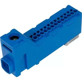 PAWBOL LZB E.4136N Κλέμα σειράς χωρίς βίδες Μπλε 12-πολική 450V 24A