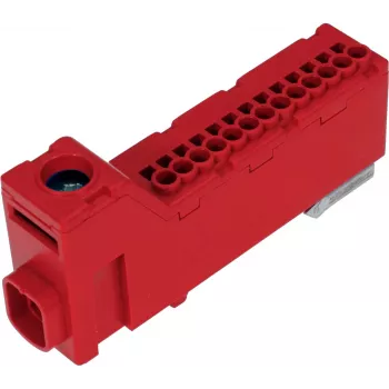 PAWBOL LZB E.4136CZ Κλέμα σειράς χωρίς βίδες 12-πολική Κόκκινο 450V 24A