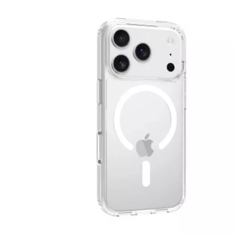 SCREENOR Θήκη bumper για Apple iPhone 17 Pro, Συμβατή με MagSafe, Διαφανής