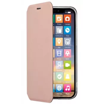 SCREENOR Clever Θήκη Πορτοφόλι για Apple iPhone 12 / 12 Pro - Ροζ