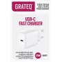GRATEQ SAANA GaN USB-C 25W PD/PPS Φορτιστής Τοίχου Λευκό