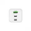 GRATEQ HALTI GaN PD/PPS 2xUSB-C/1xUSB-A 100W Φορτιστής Τοίχου Μαύρο
