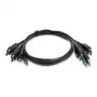 StarTech.com SK2DPMMKVM06-TAA Καλώδιο Dual-DisplayPort-KVM, USB 2.0, 3,5 mm Ήχος, 1,8 m