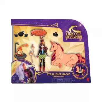 SPINMASTER Unicorn Academy - Cinders Campfire Set (με Valentina, Cinder και αξεσουάρ)