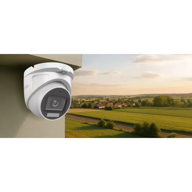 HILOOK THC-T127-LMC(2.8mm) 2MP Smart Hybrid Light Turret Κάμερα 20m