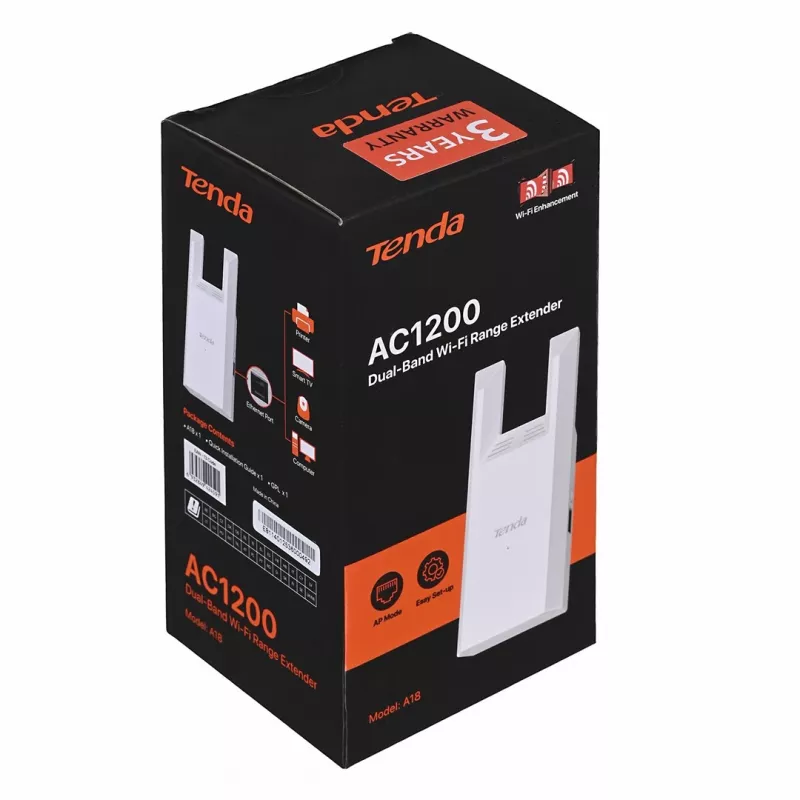 Tenda A18 AC1200 Dualband Wi-Fi repeater