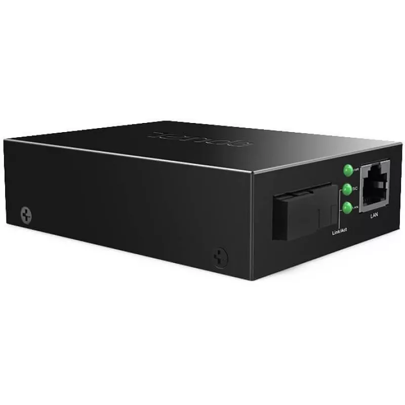 Tenda TFC300A Media Converter Ethernet σε οπτική ίνα SC Singlemode 20 km