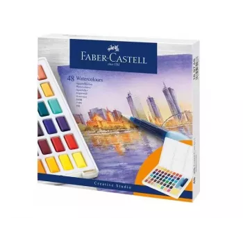 Faber-Castell Polychromos Καλλιτεχνικά χρώματα - 48 τεμ. - Χρώματα ανάμικτα