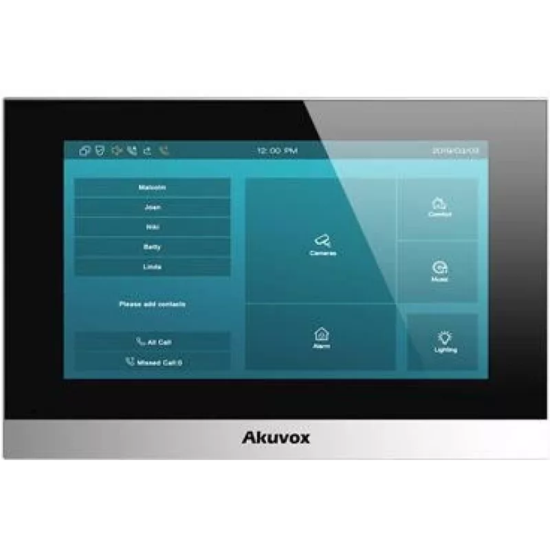 Akuvox C313W Ασημί 7 ιντσών Οθόνη αφής Video Θυροτηλεόραση