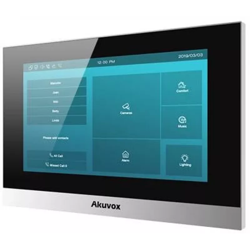 Akuvox C313W Ασημί 7 ιντσών Οθόνη αφής Video Θυροτηλεόραση