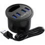 ORICO 4-Port USB 3.0 Hub USB-A 5Gbps Μαύρο