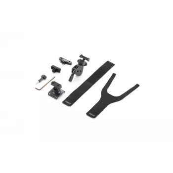 DJI Osmo Action Road Cycling Kit (Ζώνη στήθους, βάση τιμονιού, αυτοκόλλητες βάσεις) - Μαύρο