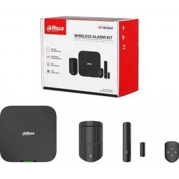 Dahua ART-ARC3800H-03-W2(868)-B Wireless Alarm Kit (868 MHz, Μαύρο)