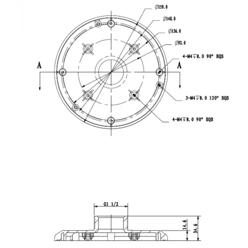 DAHUA PFA101 προσαρμογέας