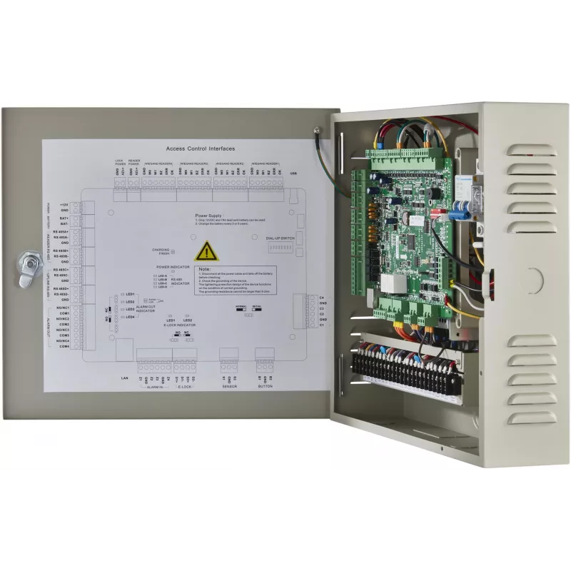 Hikvision DS-K2602T ελεγκτής πρόσβασης, 2 θυρών, TCP/IP, RS-485, Wiegand
