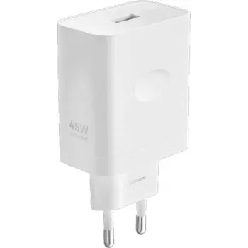 Realme 45W SuperVOOC USB-A επιτοίχιος φορτιστής, λευκό