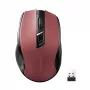 UGREEN MU006 ασύρματο οπτικό ποντίκι 2.4GHz / Bluetooth 5.0 4000 DPI - κόκκινο