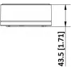 Hikvision DS-1280ZJ-S-Y(O-STD) Κουτί σύνδεσης / Προσαρμογέας τοποθέτησης - λευκό