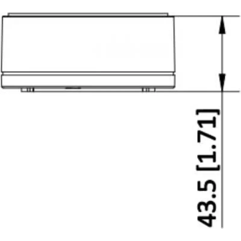 Hikvision DS-1280ZJ-S-Y(O-STD) Κουτί σύνδεσης / Προσαρμογέας τοποθέτησης - λευκό