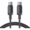 Joyroom USB-C σε USB-C Καλώδιο γρήγορης φόρτισης S-CC100A141B 120cm 60W 5A μαύρο