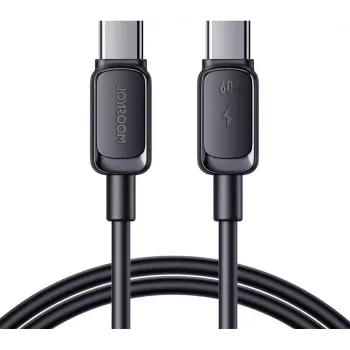 Joyroom USB-C σε USB-C Καλώδιο γρήγορης φόρτισης S-CC100A141B 120cm 60W 5A μαύρο