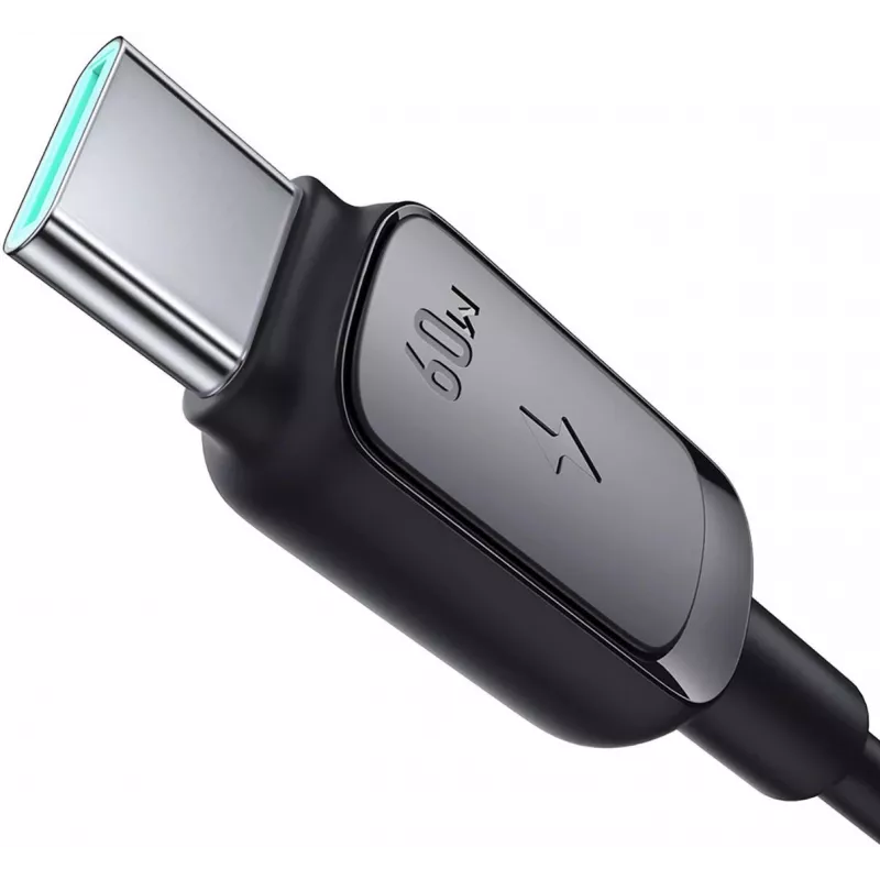 Joyroom USB-C σε USB-C Καλώδιο γρήγορης φόρτισης S-CC100A141B 120cm 60W 5A μαύρο