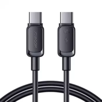 Joyroom USB-C σε USB-C Καλώδιο γρήγορης φόρτισης S-CC100A141B 120cm 60W 5A μαύρο